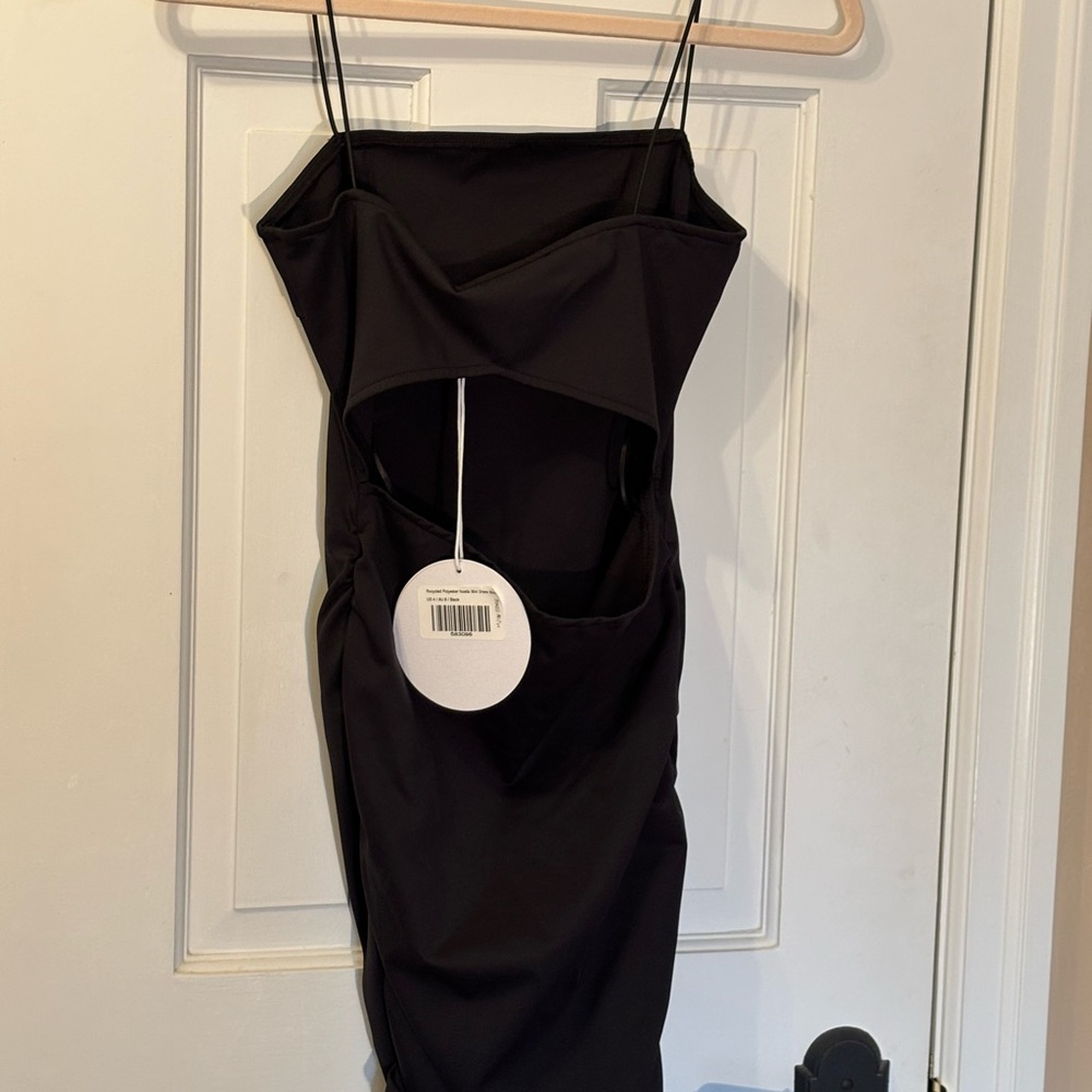 Princess Polly Black Backless Dress